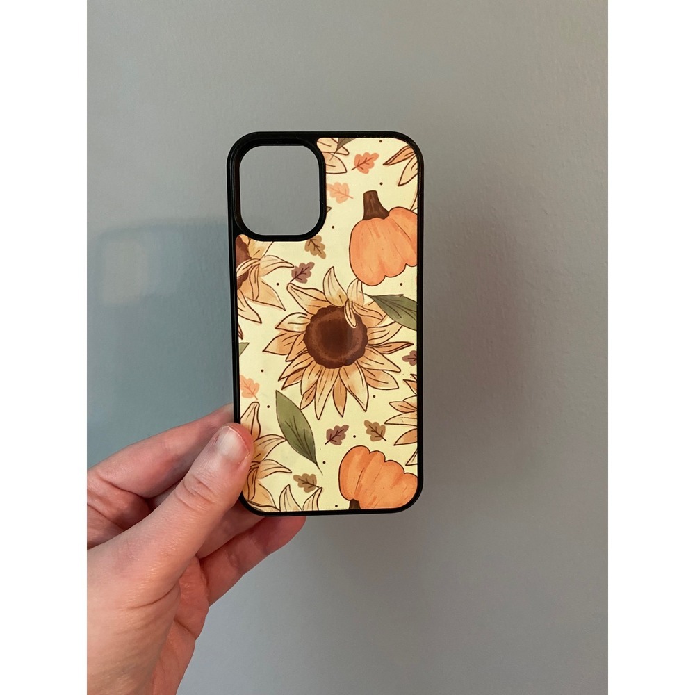 iPhone 12 Mini‎ Case Unisex iPhone 12 Mini Orange Sunflower Pumpkin Autumn Fall